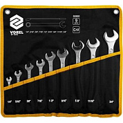 Набор ключей рожково-накидных 1/4''-3/4'' 9 пр. CrV Vorel 50880