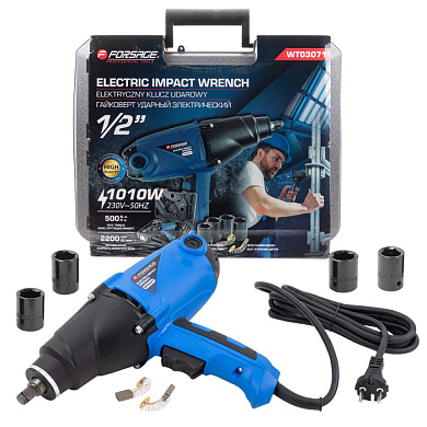 Гайковерт ударный электрический, 1010W Forsage F-WT03071