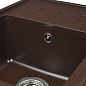 Мойка кухонная из мраморной крошки, coffee, Wisent W620-27