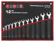 Набор комбинированных дюймовых ключей 1/4''-15/16'' 12 пр. Force 5121SC