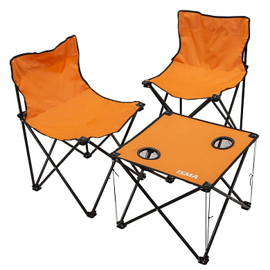 Стол складной со стульями для кемпинга ISMA ISMA-SP-118B