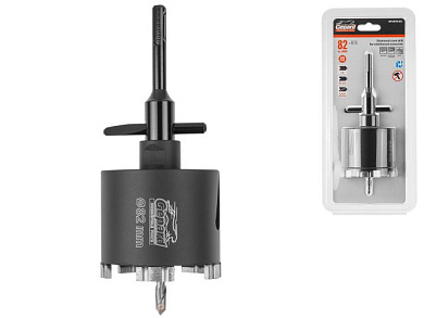 Коронка алмазная d 82 мм железобетон GEPARD GP2079-82