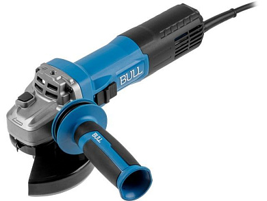 Одноручная углошлифмашина WS 1211 в кор. 125 мм, 1000 Вт, плав. пуск., рег. об, конст. эл. 3000 - 11 000 об/мин BULL 1333512