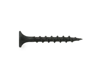 Саморез по ГК 4.8х152, крупный шаг, фосфат., 100 шт МОНТАЖ MK184154