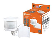 Датчик движения угловой ДДУ-01 1100Вт, 5-480с, 12м, 5+Лк, 270гр, IP44, TDM SQ0324-0010