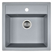Мойка кухонная из мраморной крошки, gray, Wisent W510-29