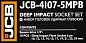 Набор ударных глубоких головок 10-24 мм 1/2'' 10 пр 6-гр JCB JCB-4107-5MPB