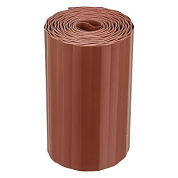 Бордюрная лента, 20х900 см, полипропиленовая, коричневая, Россия Palisad 64485