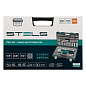Набор инструментов 1/4'',3/8''&1/2'' CrV S2 151 пр. Stels 14114