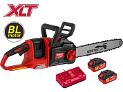 Аккум. пила цепная CEC 4036 шина 40 см, 16", 3/8" LP, 1.3 мм с 2-мя 4 Ач акб и двухслотовым зу WORTEX 2333070