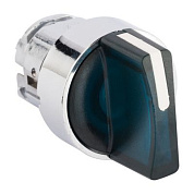 Исполнительный механизм переключателя ХB4 синий на 3 положения с фиксацией, с подсветкой с короткой ручкой EKF PROxima XB4BD3FL-B