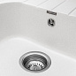 Мойка кухонная из мраморной крошки, белый, B20-18 Gerhans