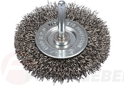 Щетка диск./гофри. проволокой 75 мм INOX YATO YT-47568
