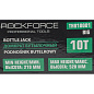 Домкрат бутылочный, двухштоковый 10 т, 210-520 мм RockForce RF-TH810001 BIG