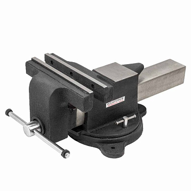 Тиски стальные поворотные с наковальней 6'', 150 мм RockForce RF-6540206A