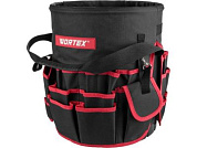 Сумка для инструмента WB 3037 оксфорд, 370x300х300 мм, вес до 25 кг, 58 отсеков хранения WORTEX 1323694