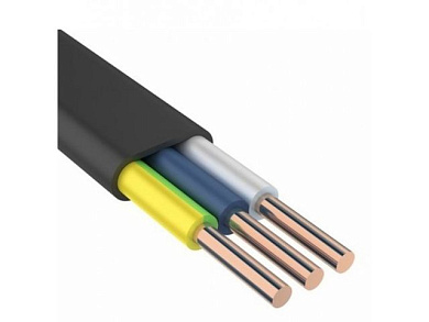 Кабель ВВГ-Пнг A -LS 3х4 бухта 100 м, черный 16442-80 ГОСТ БелРосКабель 4814918068382