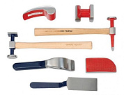 Набор оправок и молотков для рихтовочных работ 7 пр. Force 50719