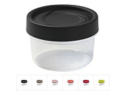 Контейнер пласт. круглый 0.2 л, с крышкой, Spinoja, 85х60 мм, цвета в ассортименте DRINA 10548