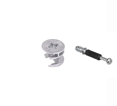 Эксцентрик 15x11,5 для плиты 16 мм + шток 7*34/6*11 (уп/10компл) AKS 91986