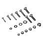 Набор винтов, гаек, шайб, 420 шт Сибртех 47617