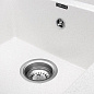 Мойка кухонная из мраморной крошки, белый, C10-18 Gerhans