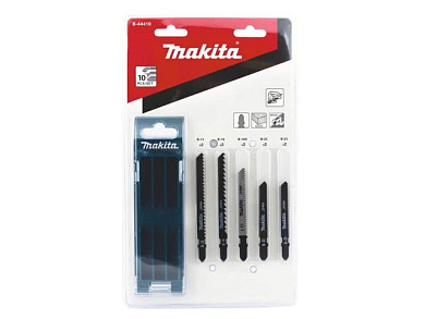 Пилка лобз. по дереву и металлу B-44410, 10 шт., пропил прямой, тонкий, Makita B-44410