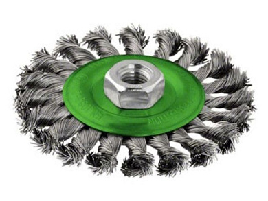 Щетка дисковая косич.115 мм/M14, для нержавеющей стали Bosch 2608622106