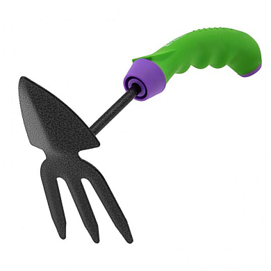 Мотыжка комбинированная, 75 х 260 мм, стальная, обрезиненная эргономичная рукоятка, Era Palisad 62377