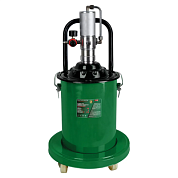 Пневматический перекатной нагнетатель смазки под закладку 17 кг, 50:1, 0-0.8 л/мин, 400bar RockForce RF-TRH20