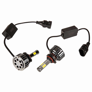 Автолампа-LED HB3 25W 6000K 2500Lm 12/24V 1-конт ПРОТОН (4A) радиатор+вентилятор+контроллер к SKYWAY S08701041