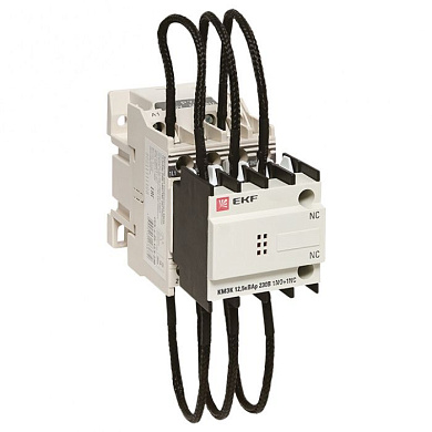 Контактор для конденсатора КМЭК 12,5квар 230В 1NО+1NC EKF PROxima ctrk-s-25-12,5-230