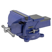 Тиски стальные поворотные с наковальней 8''-200 мм Forsage F-6540208W