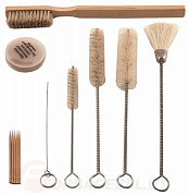 Набор щёток для чистки краскопульта (12пр.) H-D BK-3