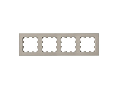 Рамка 4-местная песочная, Astrum, BYLECTRICA