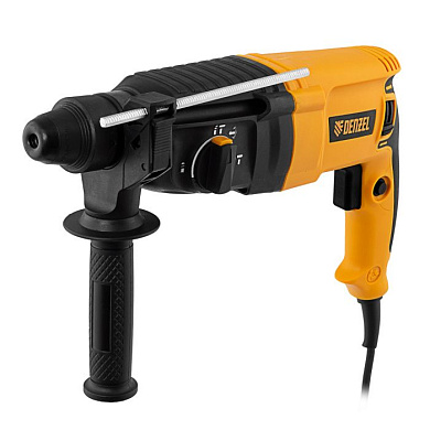 Перфоратор электрический RHH-800-26, SDS-plus, 800 Вт, 3 Дж, 3 плюс 1 реж. Denzel 26607