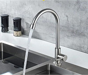 Монокран на мойку, нержавеющая сталь, сатин Ledeme L74195