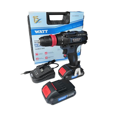Шуруповерт WAS-18Li-3 WATT 1.018.030.23