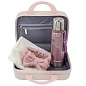 Набор, сумка светло-розовая 026#+полотенце+термос51718+повязка на голову бант La and Te beaute LT9Bag
