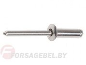 Заклепка вытяжная нержавеющая сталь (А2), DIN 7337 Starfix