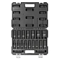 Набор глубоких ударных головок 16 пр., 1/2" 10-32 мм 6-гр JCB JCB-4169-5MPB