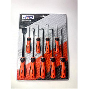 Набор крючков с рукояткой 9 пр, 40Cr H-D HD-08426