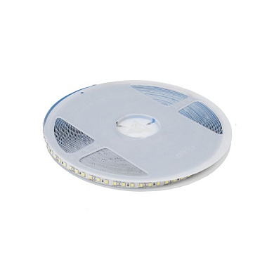 Лента светодиодная - 9,6W/m, 8мм, 2835, 120 д/м, IP20, нейтральный белый (4000K) - 20 м AKS 88958