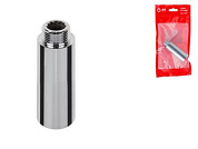 Удлинитель 1/2" вн.-нар.х60 мм усиленный ХРОМ, инд. упак. AV Engineering AVE301019