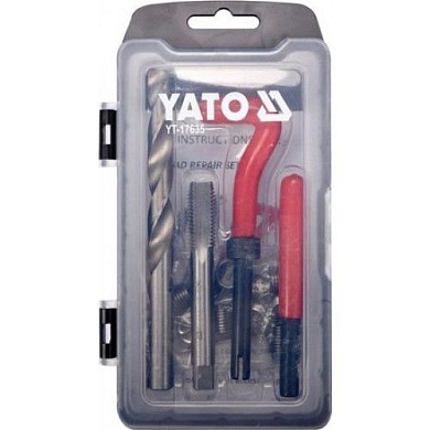 Набор для ремонта резьбы М12x1,75 мм YATO YT-17635