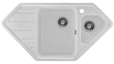 Мойка кухонная из мраморной крошки, серый, E10-19 Gerhans