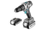 Аккум. дрель TCD18HD 18В 2x4/2Ач LiION 13мм 0-400/0-1500об/мин 70Нм 1ч кейс Tesla 840374