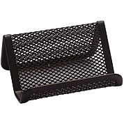 Подставка для визиток "Q-connect", 95x75x45 мм, черный