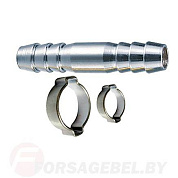 Соединитель, "елочка" 10х10 мм, с обжимными кольцами FUBAG 180392 B