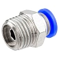 Фитинг для пластиковых трубок 6 мм-наружная резьба 1/4'' Forsage F-SPC06-02